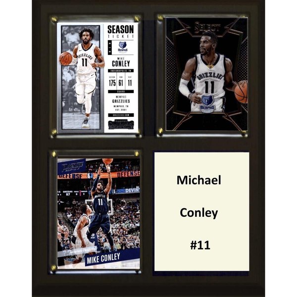 Williams & Son Saw & Supply C&I Collectables 810CONLEY NBA 6 x 8 in. Michael Conley Memphis Grizzlies Two Card Plaque 810CONLEY